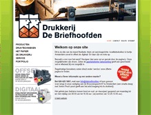 Tablet Screenshot of debriefhoofden.nl